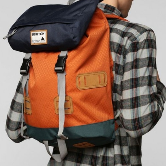 Burton Other - Burton Large Orange Buckle Outdoor Backpack